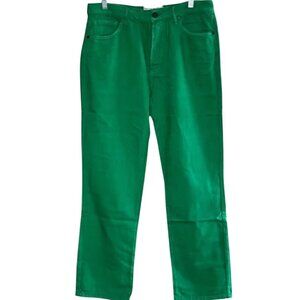 Free People x Sandrine Rose Jeans Sapin Green 29 NWT Women’s Denim NWT MSRP $198